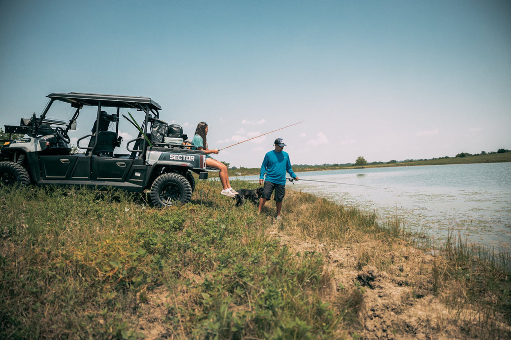 Hisun UTV Fishing trip