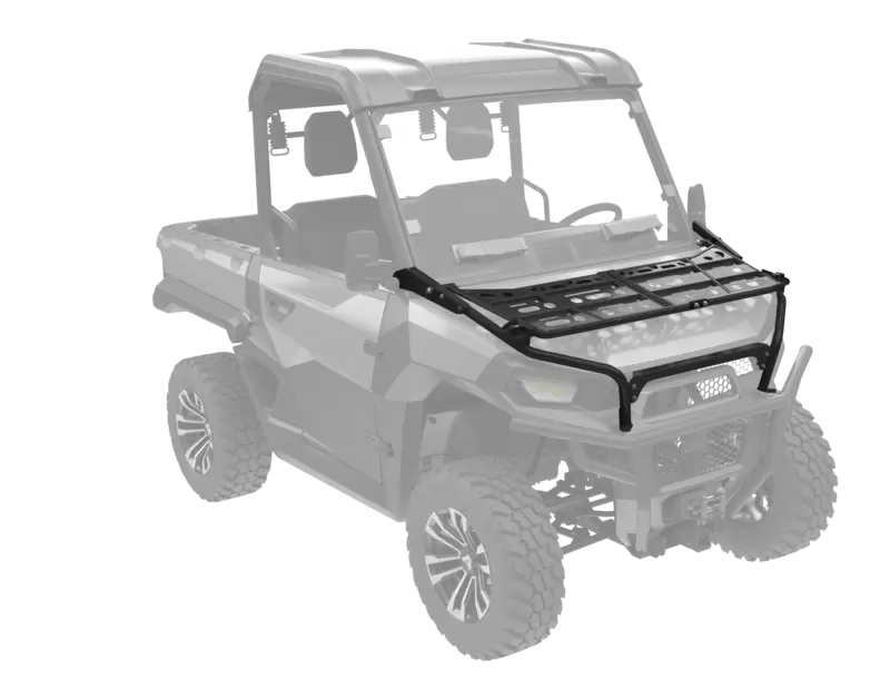 Hisun Hood Rack Storage