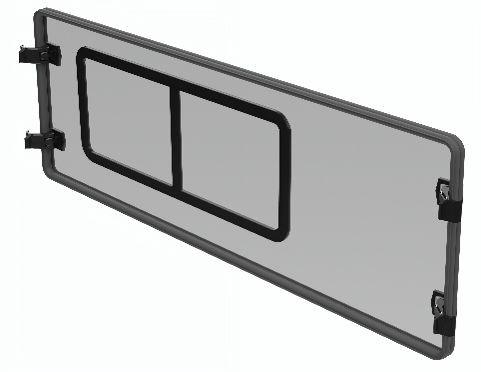 Hisun Stryker Rear Windshield